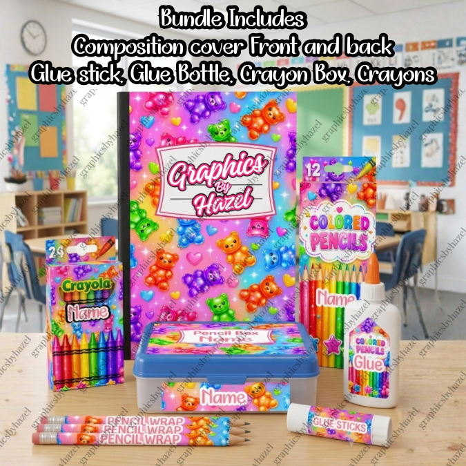 Teddy Bear Back 2 School Bundle