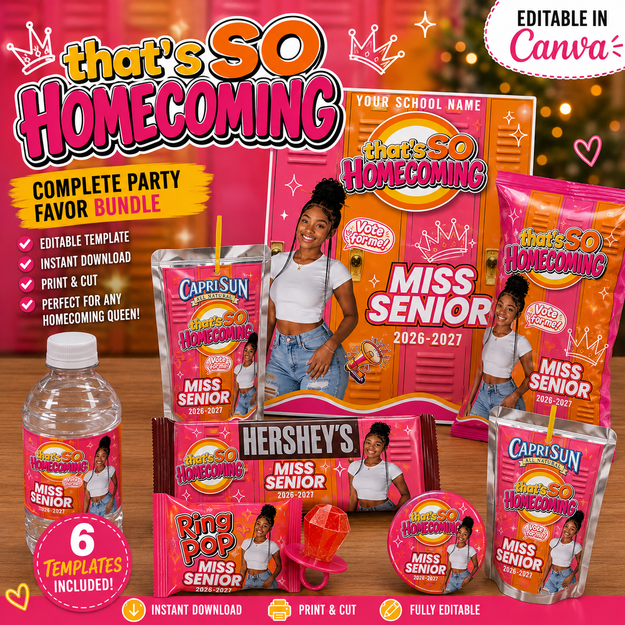 That’s So Homecoming – Editable Canva Campaign Bundle
