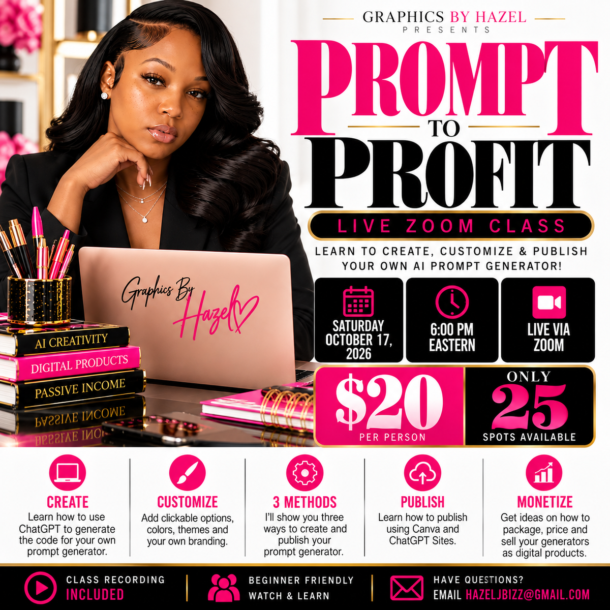 Prompt To Profit Live Class