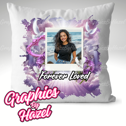 Memorial Pillow Template Pack (7 Designs)- Canva Pro Templates