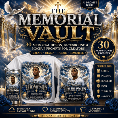 The Memorial Vault vol.1 Prompt Guide