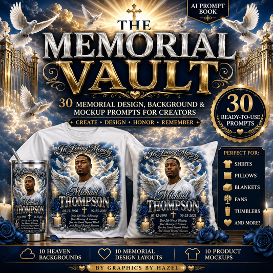 The Memorial Vault vol.1 Prompt Guide