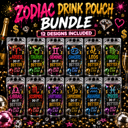 ZODIAC DRINK POUCH BUNDLE