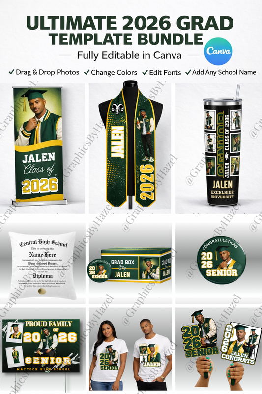 2026 GRAD TEMPLATE BUNDLE