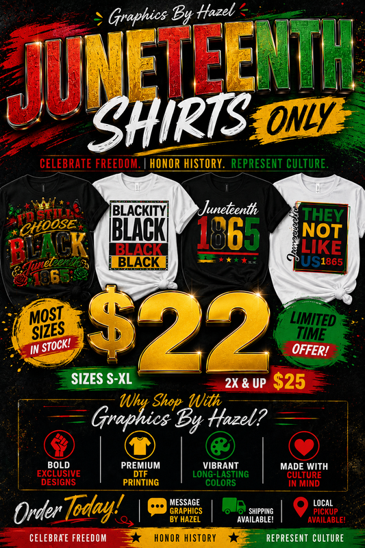 Juneteenth Day Shirts