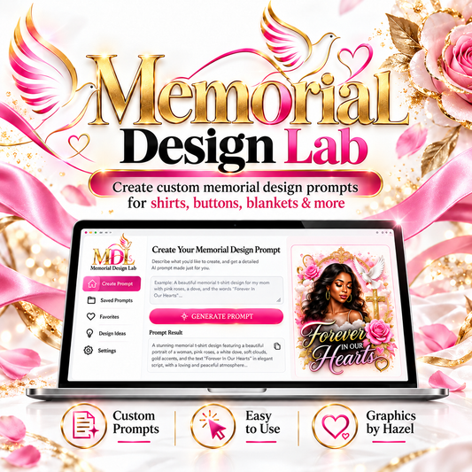 Memorial Design Lab prompt generator