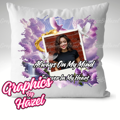 Memorial Pillow Template Pack (7 Designs)- Canva Pro Templates