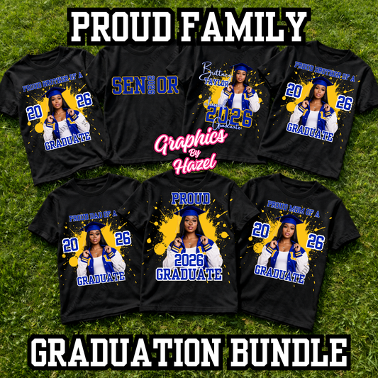 Proud Family Graduation Bundle – Class of 2026