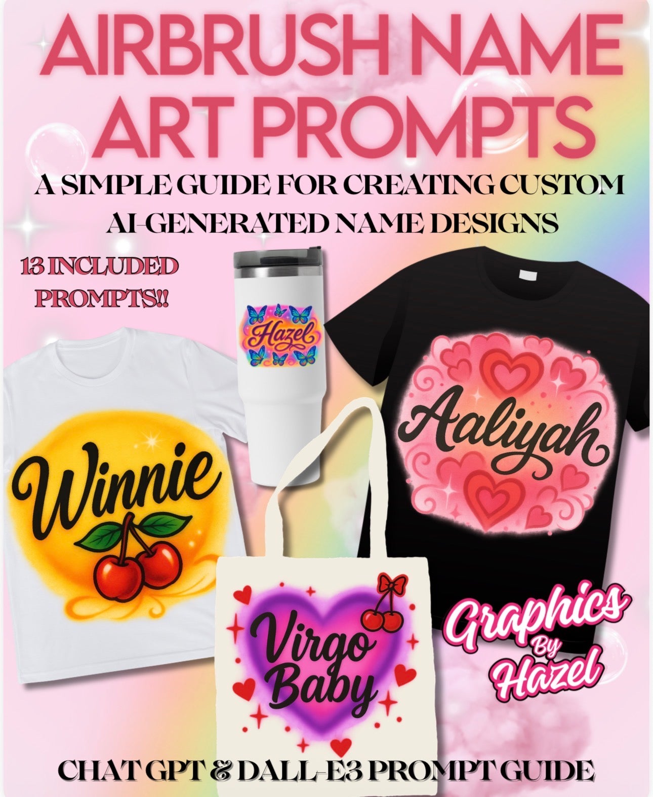 Airbrush Name Prompt Guide (Digital PDF)