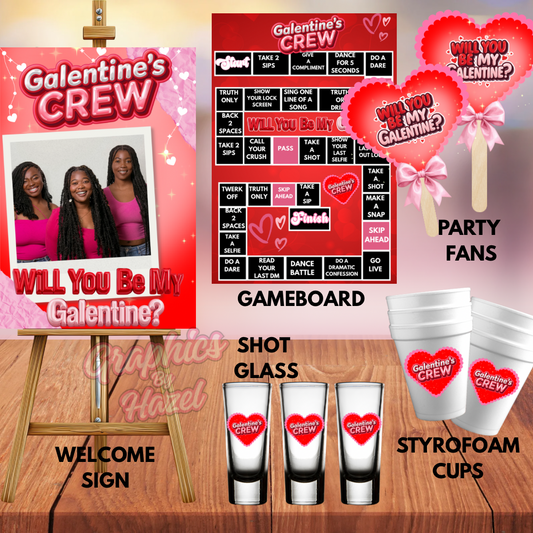 Galentine’s Crew Party Bundle
