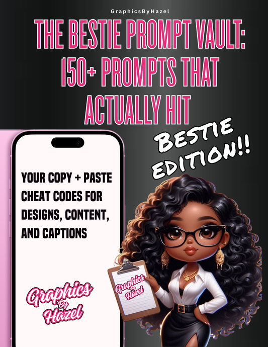 The Bestie Prompt Vault: 150+ Prompts That Actually Hit