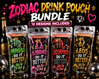 ZODIAC DRINK POUCH BUNDLE