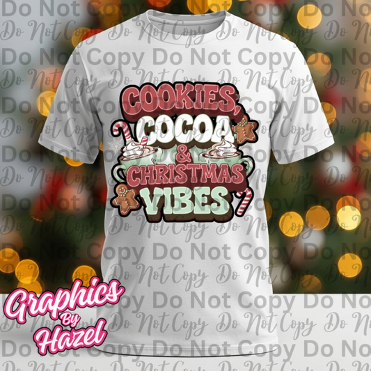 Cookies Cocoa And Christmas Vibes High-Resolution PNG Files (300 DPI)