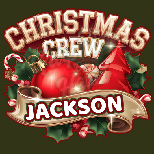 Editable Christmas Crew Template- Canva Pro