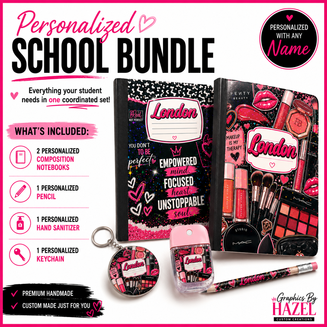 Mini Personalized Back 2 School Bundle
