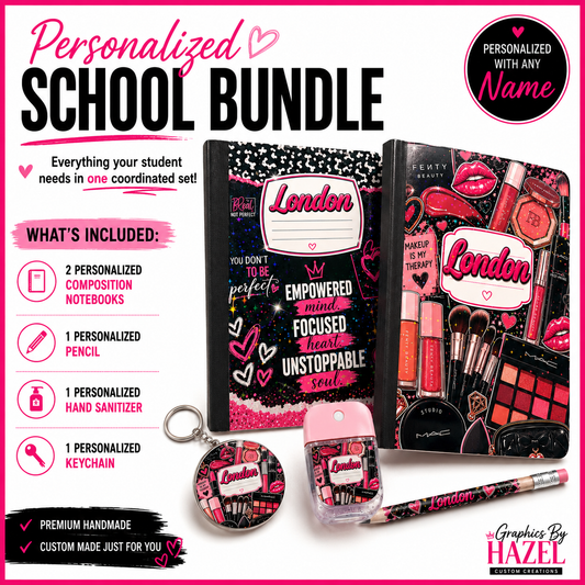 Mini Personalized Back 2 School Bundle