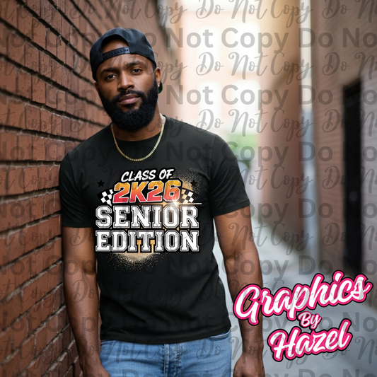 Class of 2K26 Senior Edition PNG Digital Download Only