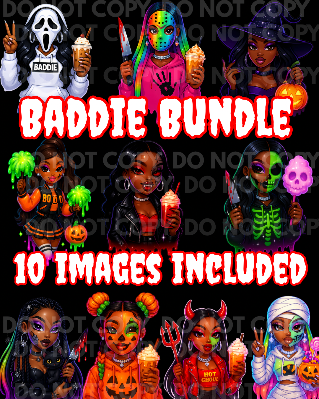 Baddie Bundle- 10 Images Included