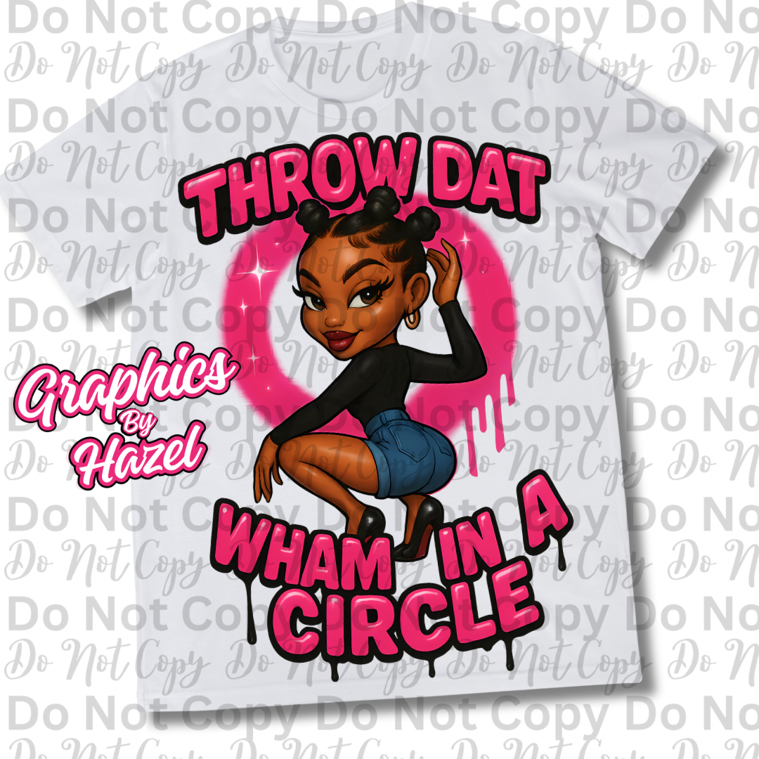 Throw Dat Wham Png Design
