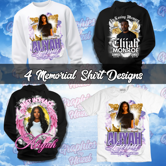 Memorial Shirt Design