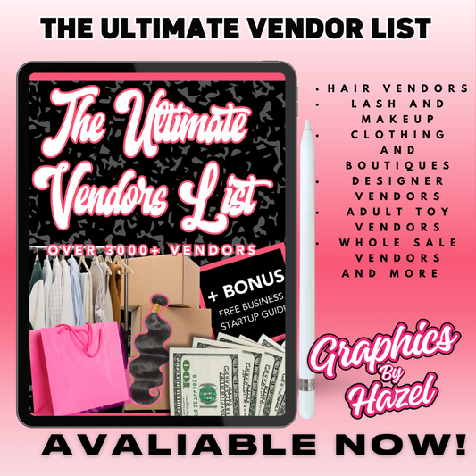 The Ultimate Vendor List (Plr, Mlr)