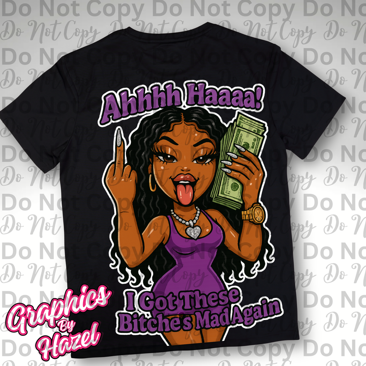 Ahhh Haaaa! Custom Graphic Tee