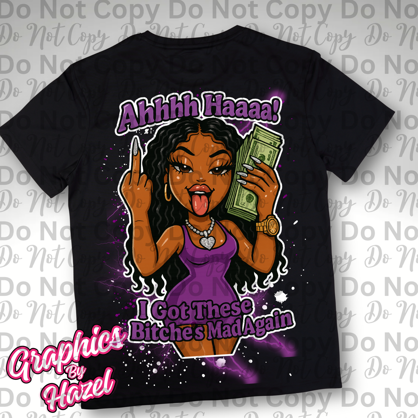 Ahhh Haaaa! Custom Graphic Tee