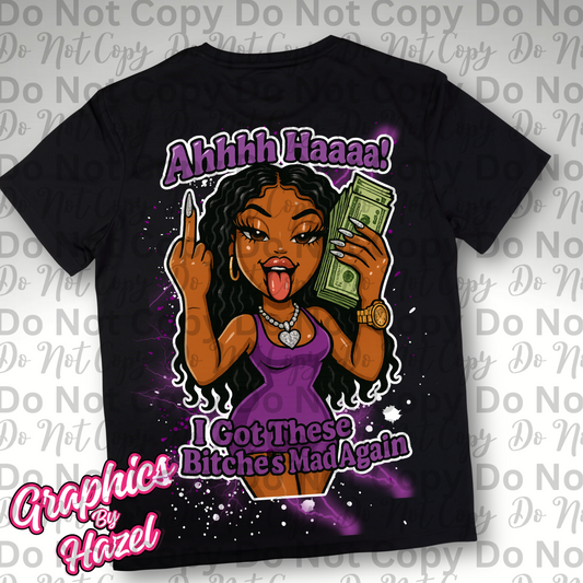 Ahhh Haaaa! Custom Graphic Tee